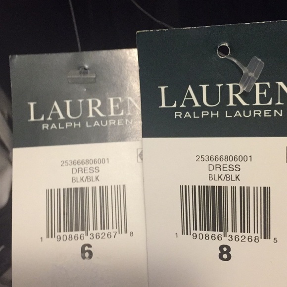 Lauren Ralph Lauren Taffeta Off-The-Shoulder Dress - Picture 8 of 8